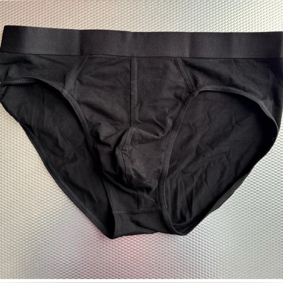 H&M men’s black briefs 3-pack underwear - Picture 3 of 5